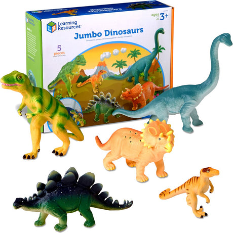 Lernressourcen Jumbo-Dinosaurier-Set 1 – Spielfiguren – 3+