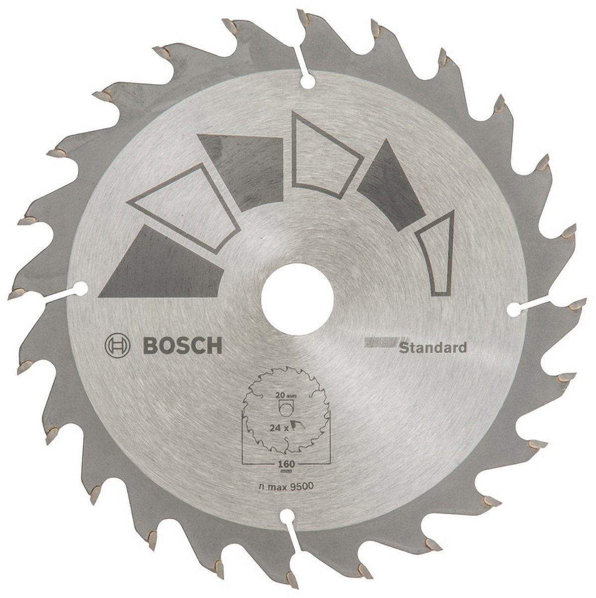 Bosch Kreissägeblatt Basic 160x2,2x20 16,t24 (1)