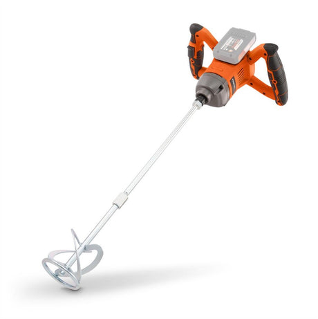 Powerplus Dual Power Akku-Farb- und Betonmischer POWDP7080 – 20 V – Mischstab von 590 x 100 mm – ohne Akku oder Ladegerät – mit 1 Akku.
