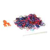 Loom Bands Polka Dots Set, 600 Stück.