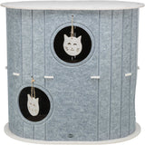 Trixie Spielbox Mara oval Filz Sandgrau