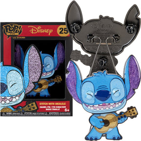 Funko pop! pin: disney: lilo and stitch - stitch with ukulele