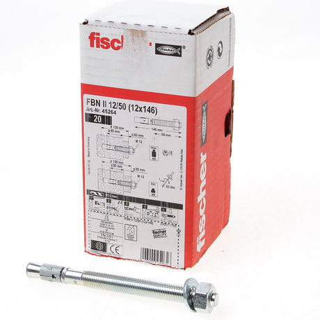 Fischer 20x Bolzenanker FBN II 12 120 - 045267
