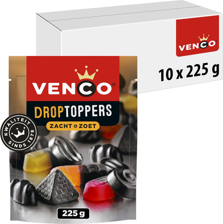 Venco Lakritz-Topper weiche süße Tüte (10x 225gr)