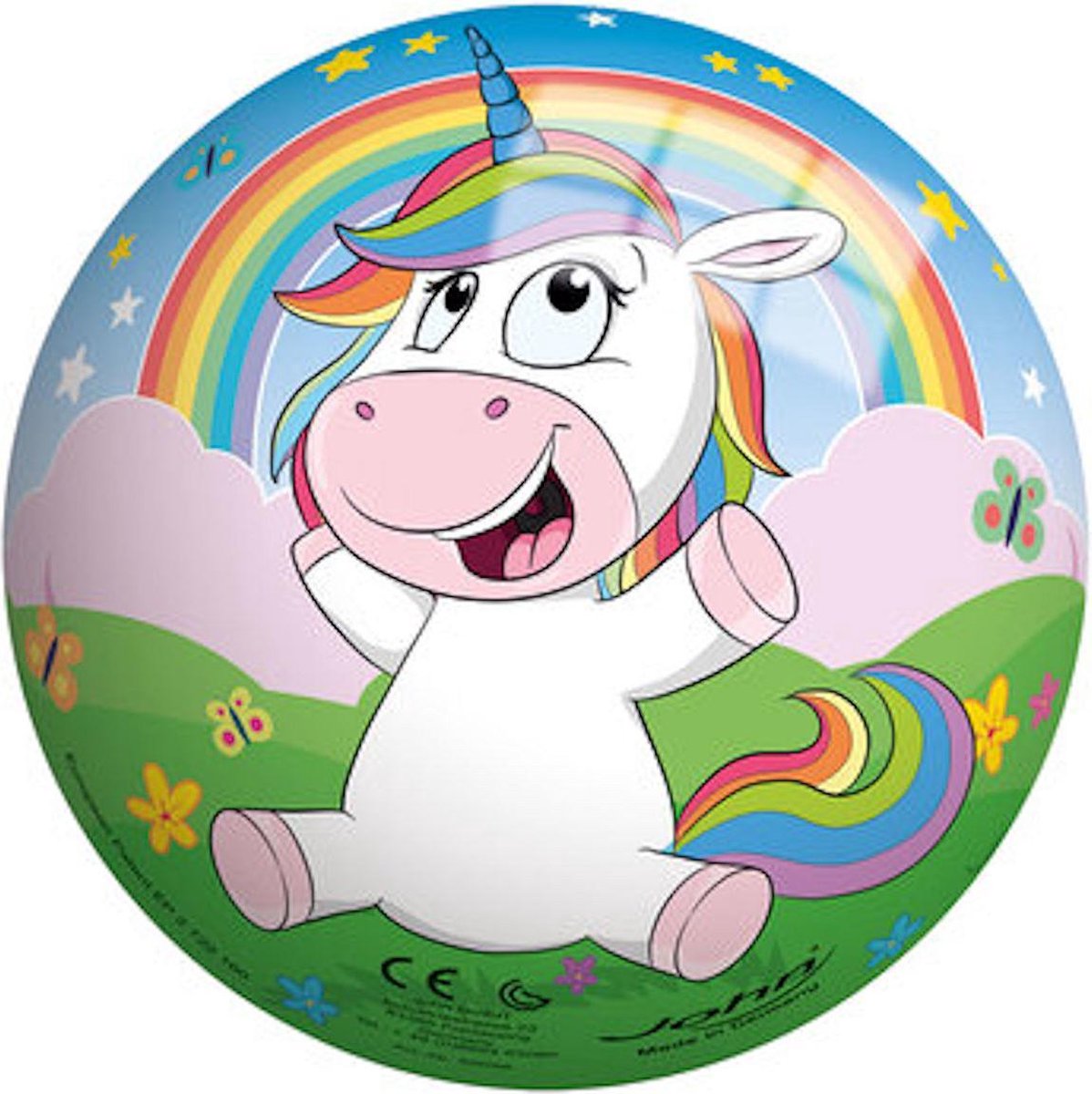 John Ball - Spielzeugball - Einhorn-Einhorn 23 cm