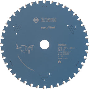 Bosch circular saw blade expert for steel 190 x 20 x 2,0 mm, 40