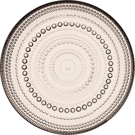 Iittala - Kastehelmi - flacher Teller 17cm Leinen