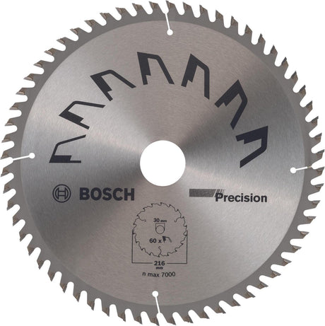 Bosch Kreissägeblatt Präzision 216x30x2,5,t60