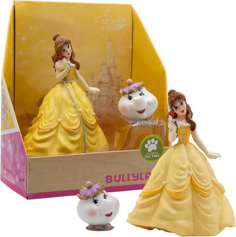 Bullyland 13436 – Disney Belle Madame Pottine Spielfiguren – lebensechte und detaillierte Gestaltung – ideal als Tortenfigur, Dekoration oder bezauberndes Geschenk für Kinder ab 3 Jahren
