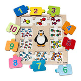 Rolf Reliefpuzzle 10 kleine Fische, 10-tlg.