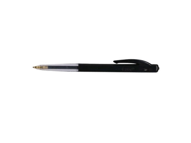 Bic Kugelschreiber M-10 schwarz 50 Stück 0,4 mm