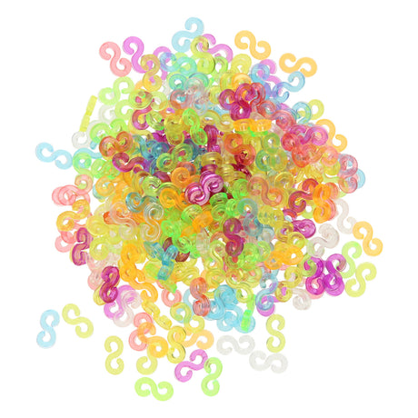 Loom Twister-Clips, 300 Stück.