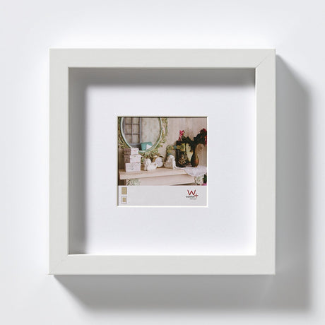 Walther Stockholm - MDF-Holzrahmen - Fotogröße 20x20 cm - Weiß