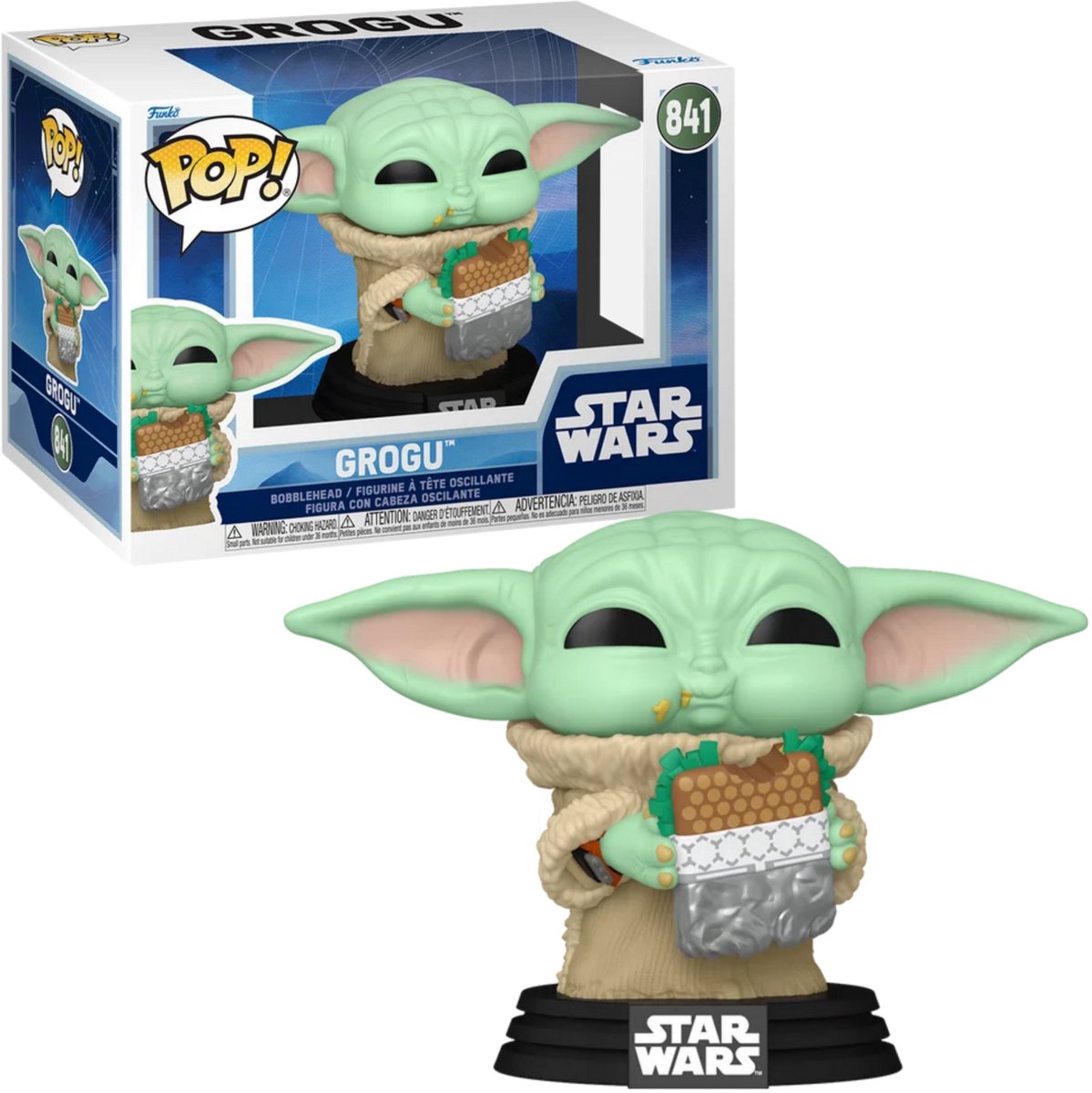 Funko Star Wars The Mandalorian – Grogu Vinylfigur 841 Unisex Pop! - neutral - Standard