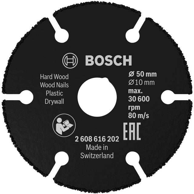 Bosch doorslijpschijf cmw 50x10mm