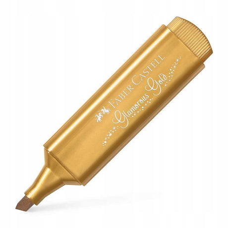 Faber-castell textliner 46 goud - markeerstift