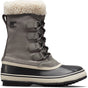 Sorel winter carnival™ boot wp women's snowboots - quarry, black - maat 41