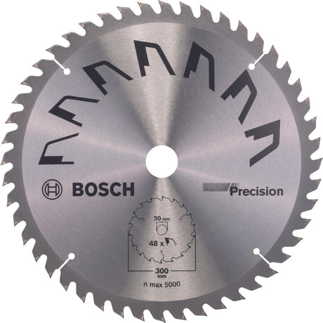Bosch Kreissägeblatt Präzision – 300 x 30 x 3,2 mm – 48 Zähne