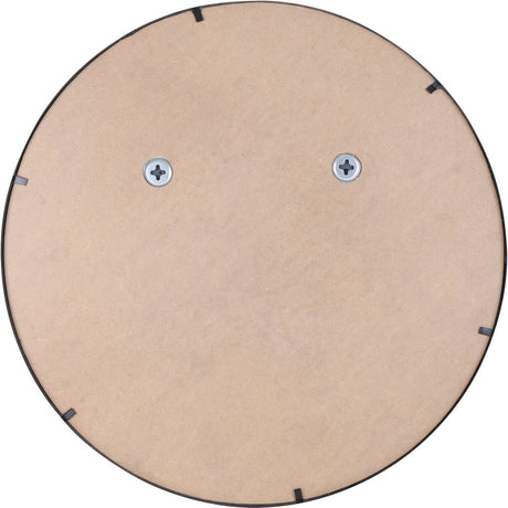 Differnz spiegel rond aluminium 65 x 65 cm zwart
