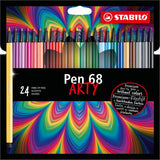 Stabilo Pen 68 Arty Filz -Tip Stifte 24 Stücke