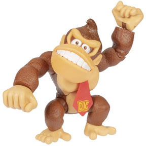 Jakks Nintendo Super Mario 15 cm große bewegliche Donkey Kong-Figur