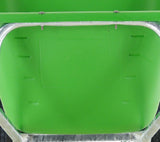Fort producten kruiwagen f s 165l groen hdpe bak 2 wiel nooitmeerlek