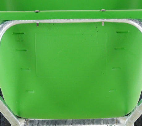 Fort Products Schubkarre F S 165l grüner HDPE-Behälter plus nie mehr Leck