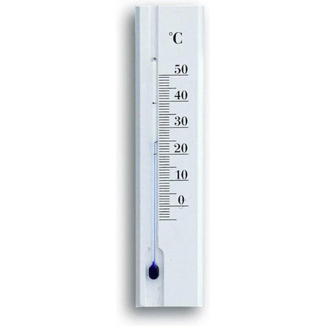 Tfa Dostmann TFA Raumthermometer Buche 15cm weiß