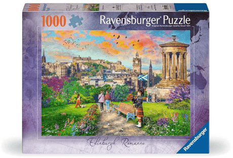Ravensburger Puzzle Edinburgh Romantik, 1000 Teile.