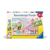 Ravensburger Puzzle Prinz Prinzessin 2x12 Teile