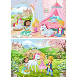 Ravensburger Puzzle Prinz Prinzessin 2x12 Teile