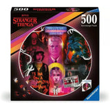 Ravensburger rundes Puzzle Stranger Things 500 Teile