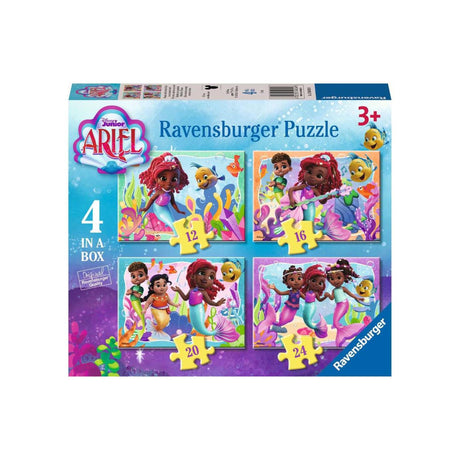 Ravensburger Puzzle Disney Junior Ariel – 4 Puzzles