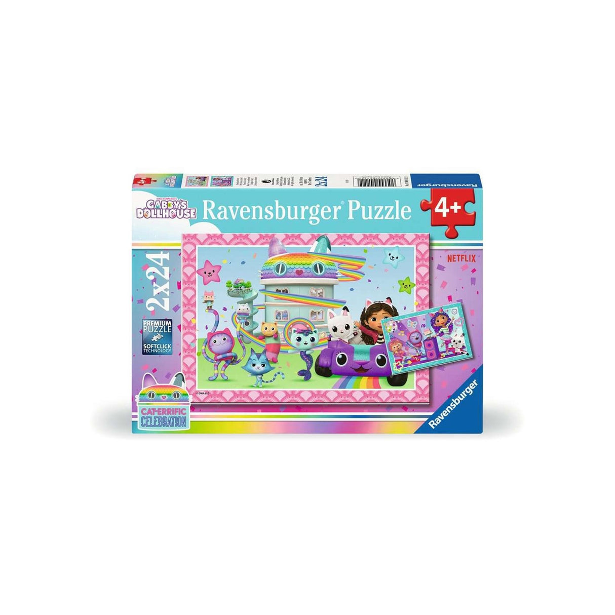 Ravensburger Puzzle Gabby 2x24 Teile