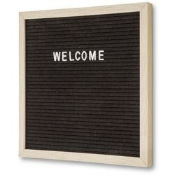 Letterbord showdown leb30x30 640 g zwart