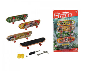 Simba Fingerskateboard X-Treme Farbe mit Zubehör