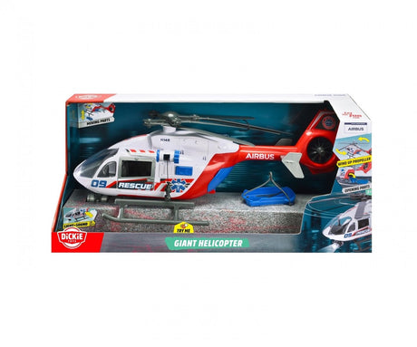Dickie Toys – Hubschrauber-Spielzeugfahrzeug – Airbus H145 – Licht und Ton