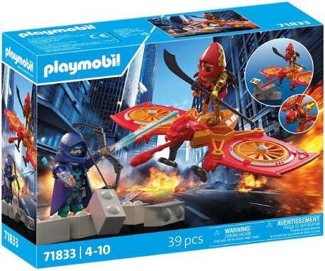 Playmobil-Heldendrohne gegen Ninja – 71833