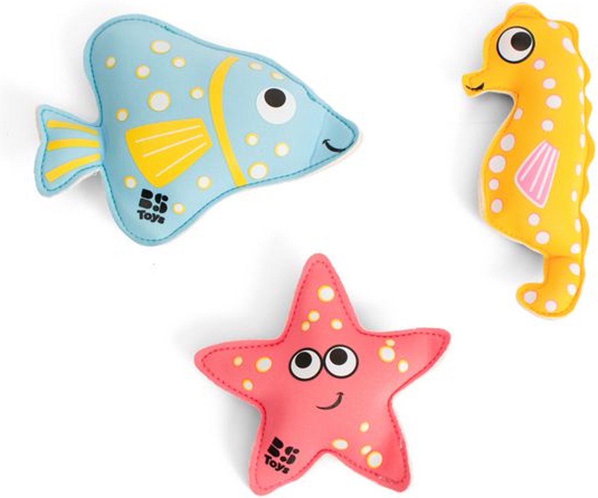 Bs Toys Tauchspielzeug Meerestiere gefüllt mit Sand, 3-tlg.