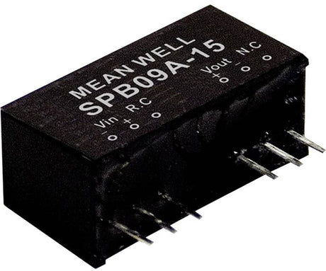 MW Mean Well SPB09A-24 DC DC Konverter Modul 375 MA 9 W Anzahl Ausgänge: 1 x Inhalt 1 Stück(e)