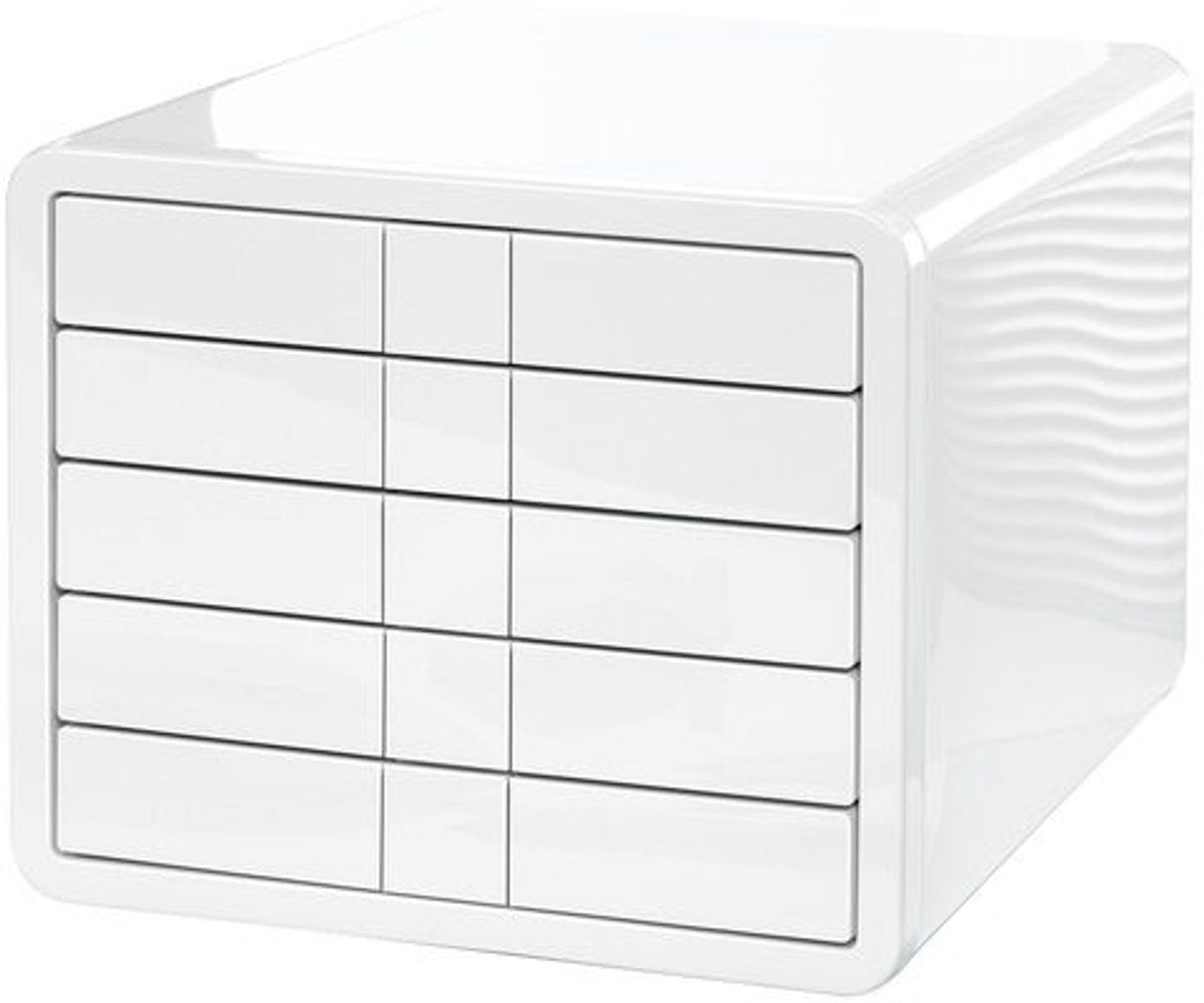 Han Kommode – i-box – 5 geschlossene Schubladen – weiß – ha-1551-12