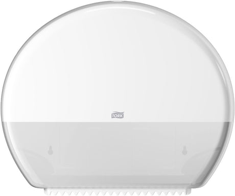 Tork 554000 Spender für großen Jumbo-Toilettenpapierhalter, Toilettenpapier, großer Maxi-Jumbo, weiß (554000)