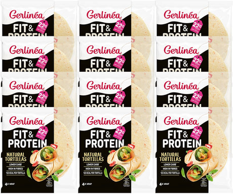 Gerlinea gerlinéa low carb - wrap - natural - 12 x 160 gr