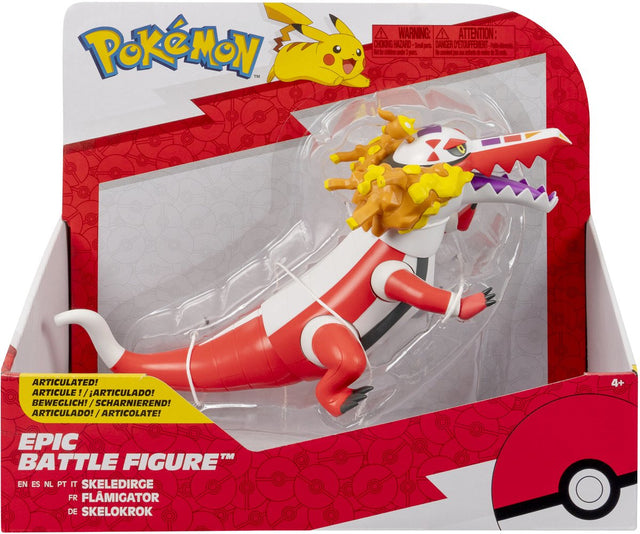 Jazwares Pokémon – epische Kampffigur – Skeledirge
