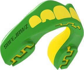 Safejawz gebitsbeschermer extro-series ogre groen geel senior