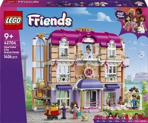 Lego Friends Heartlake City Grand Hotel Spielzeug mit Tierfiguren und Puppen 42704