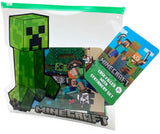 Federmäppchen in Minecraft-Form, gefüllt