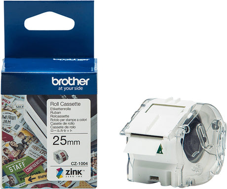 Brother Multifunktionsetiketten cz-1004 weiß
