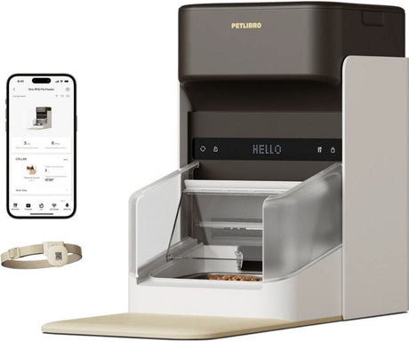 Petlibro one automatischer Futternapf mit Chip-Erkennung – Futternapf – Schwarz