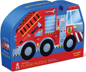 Crocodile Creek großes Feuerwehr-Puzzle 3+ -